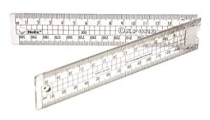 OXFORD FOLDING RULER, Stationary