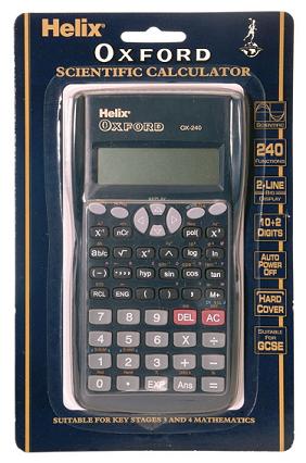 OXFORD SCIENTIFIC CALCULATOR, Stationary