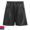 STRIPY SHORTS BLACK, Schools, Longfield Primary , Newnham, Sportswear, Oak Farm Primary