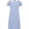 CHECKED SUMMER DRESS ROYAL, Girl's uniform