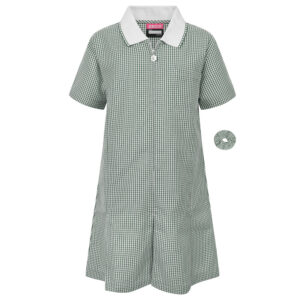 ZECO SUMMER DRESS GREEN, Girl's uniform