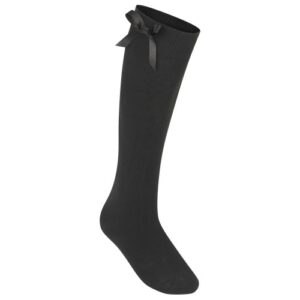 SOCKS - KNEE HIGH WITH BOW, Girl's uniform